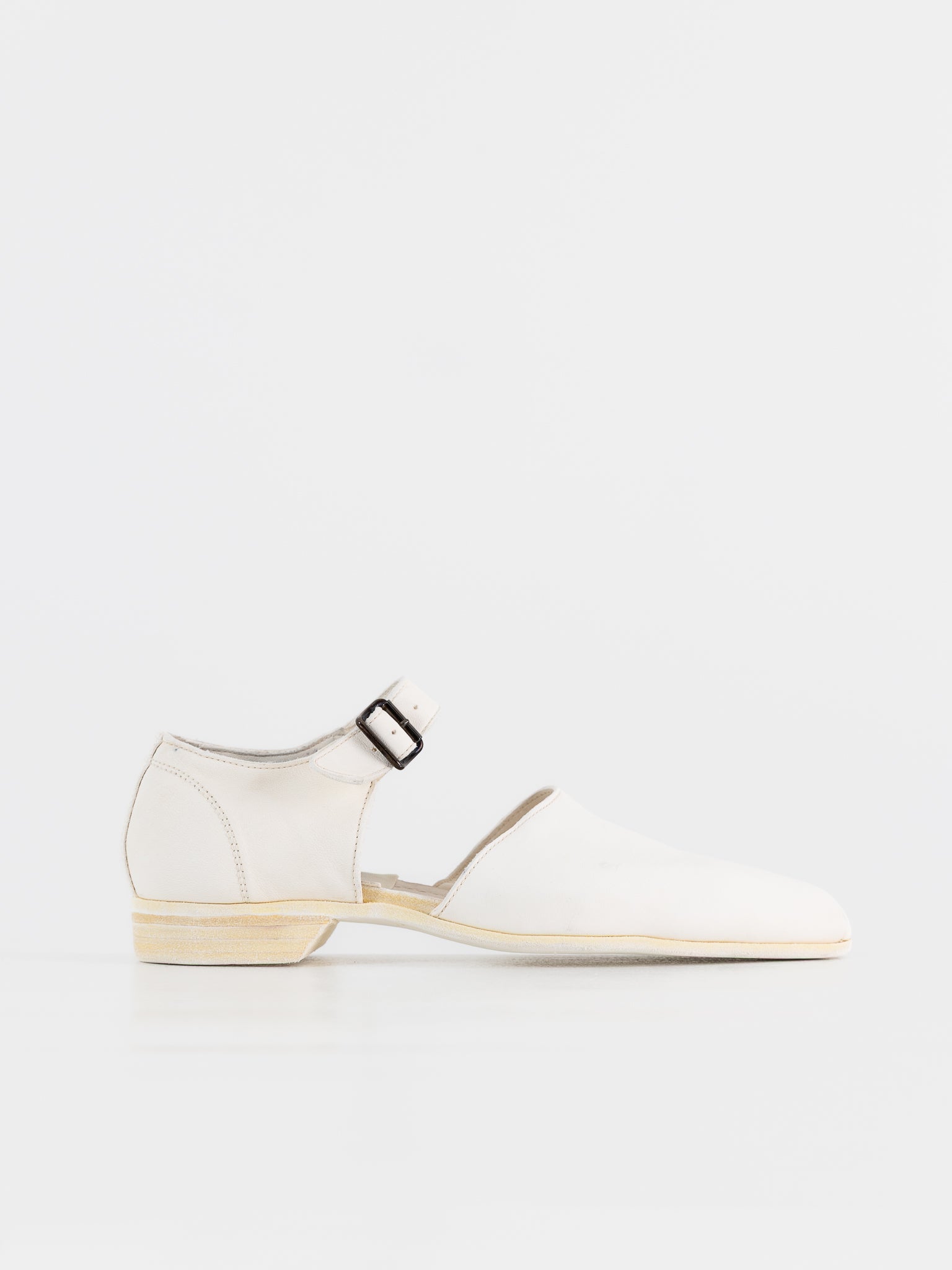 Guidi Mary Jane TX03 in White - GUIDI at Worthwhile - shop SHOES