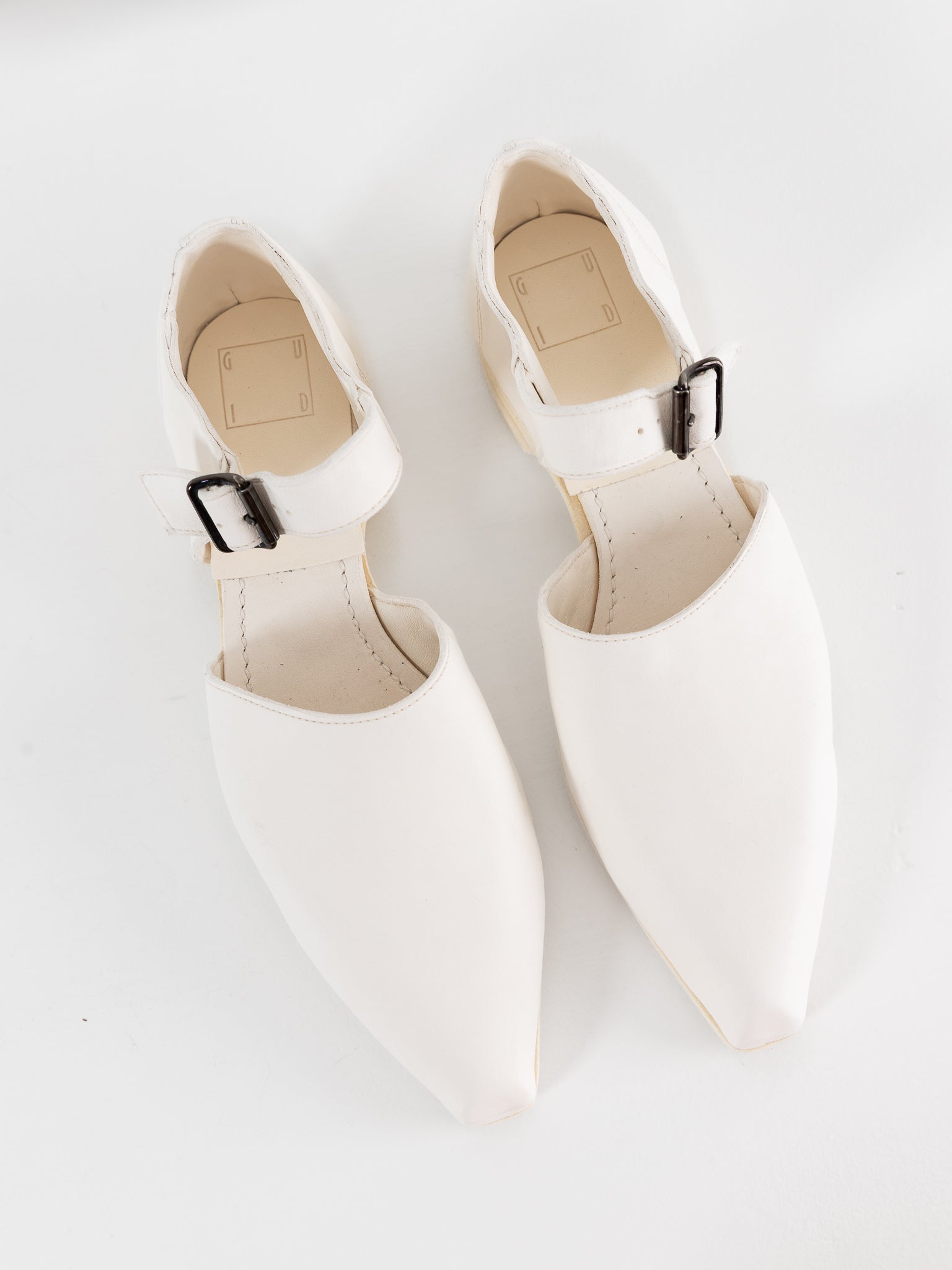 Guidi Mary Jane TX03 in White - GUIDI at Worthwhile - shop SHOES