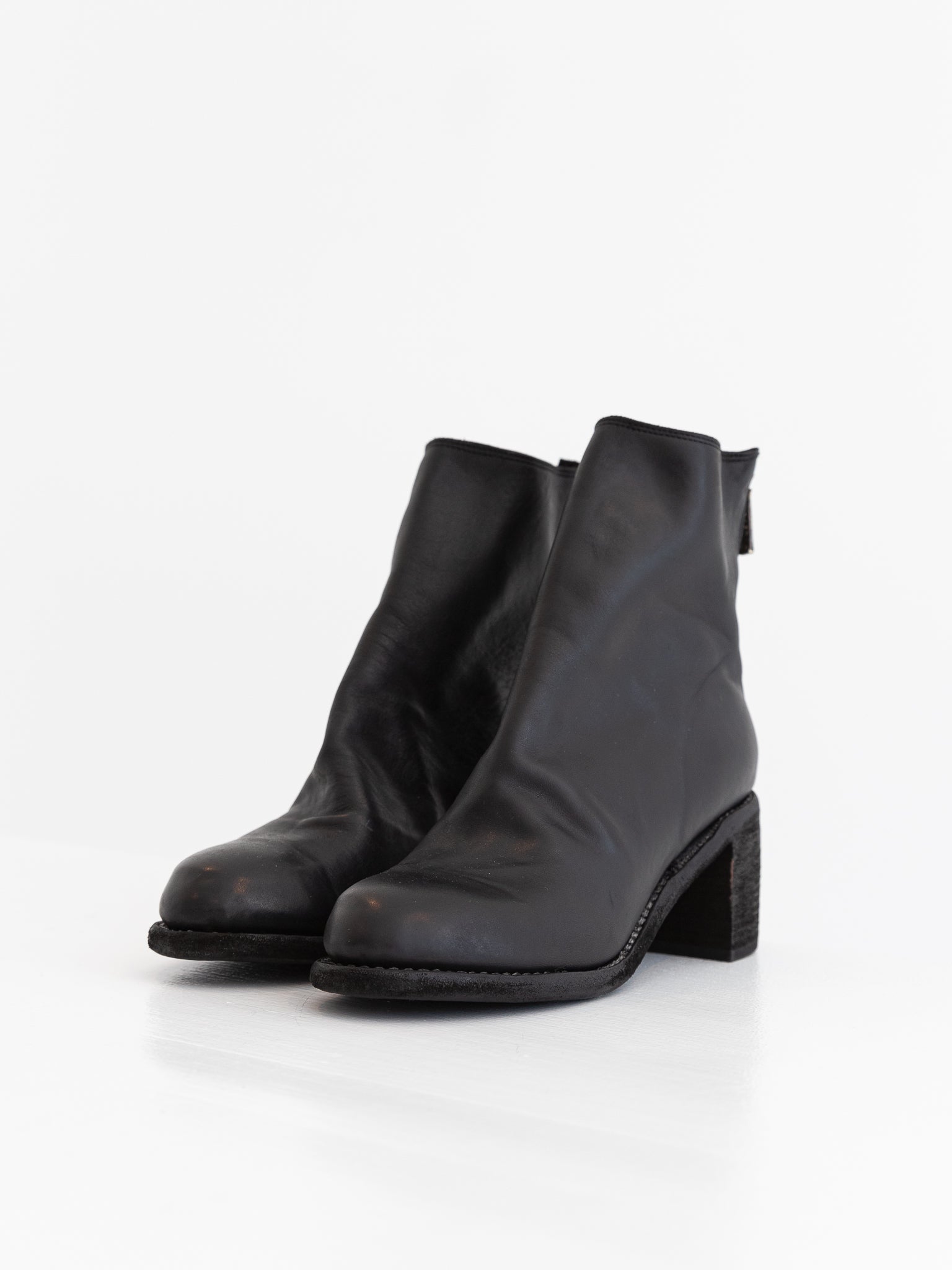 Guidi Back Zip Boot M86, Black - Worthwhile