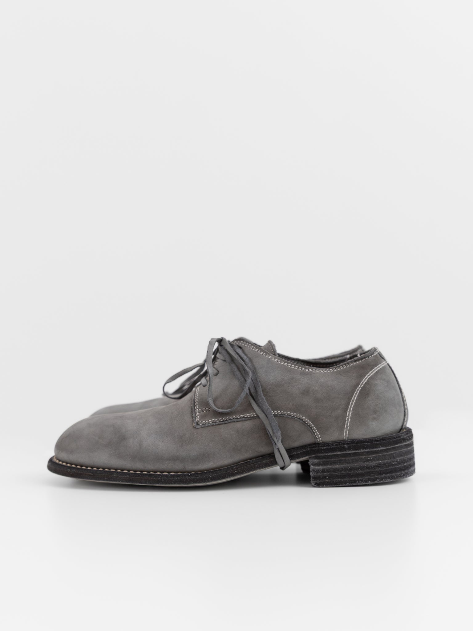 Guidi Classic Derby 992 in Grey - GUIDI at Worthwhile - shop SHOES
