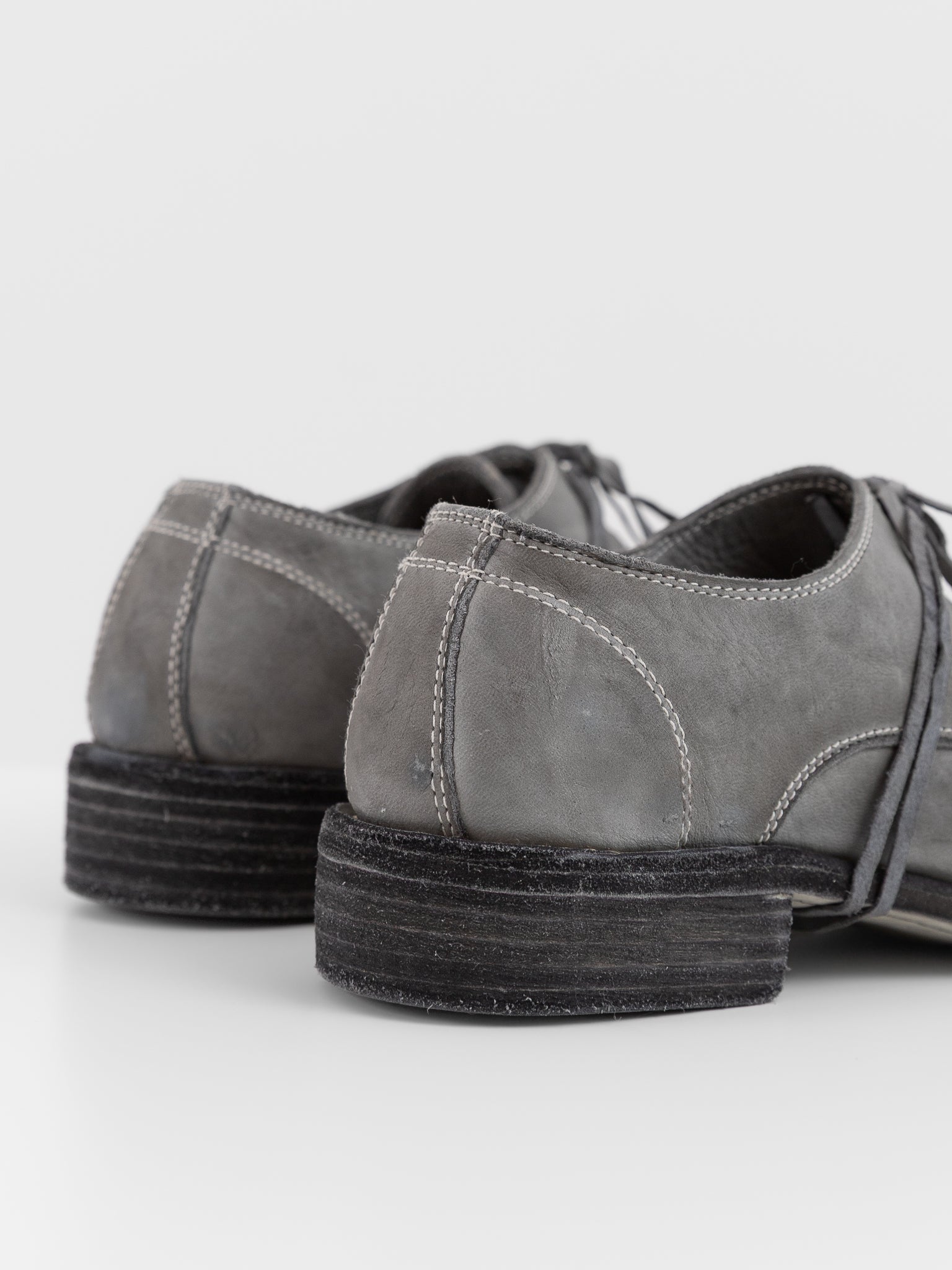 Guidi Classic Derby 992 in Grey - GUIDI at Worthwhile - shop SHOES