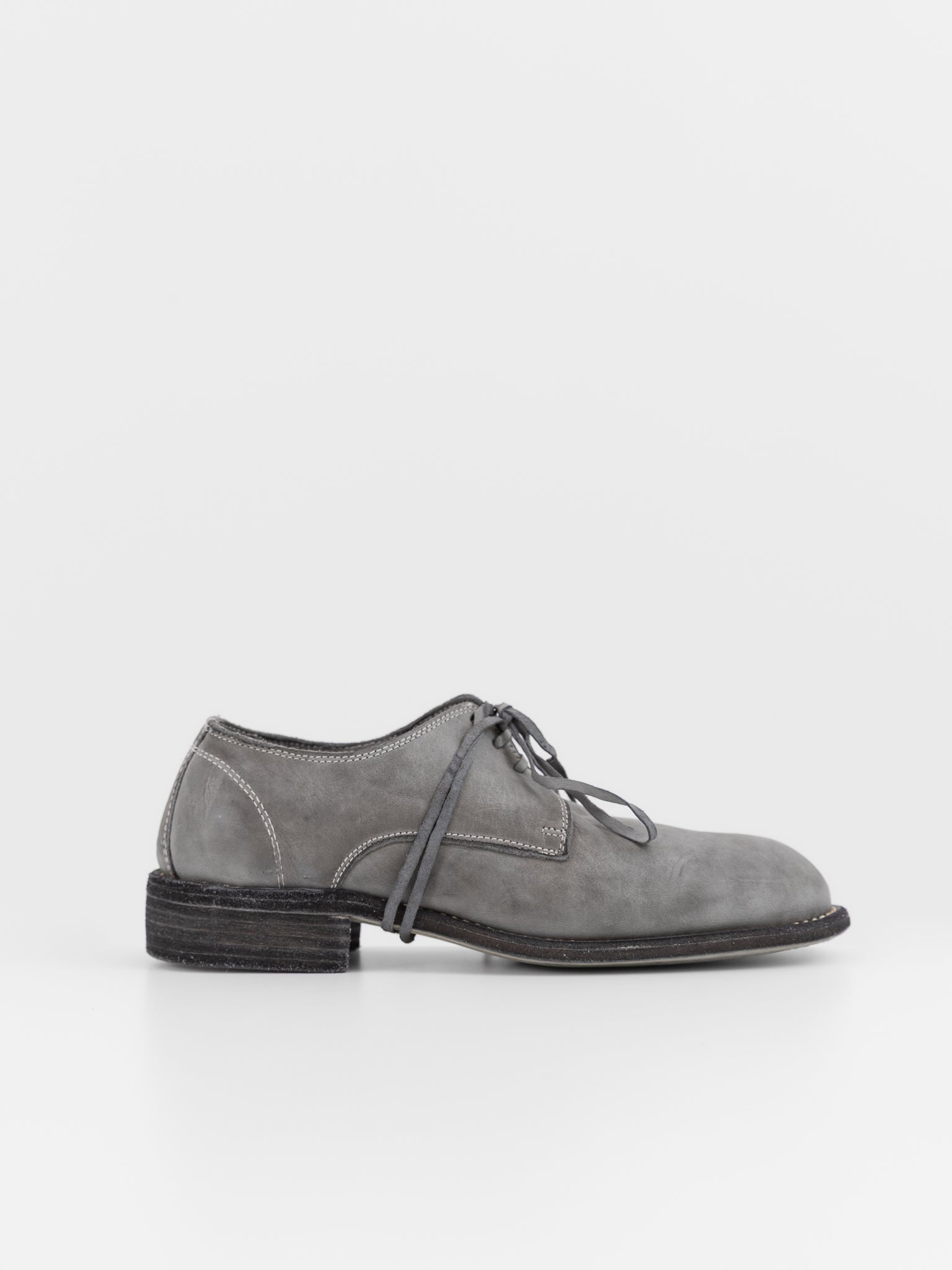 Guidi Classic Derby 992 in Grey - GUIDI at Worthwhile - shop SHOES