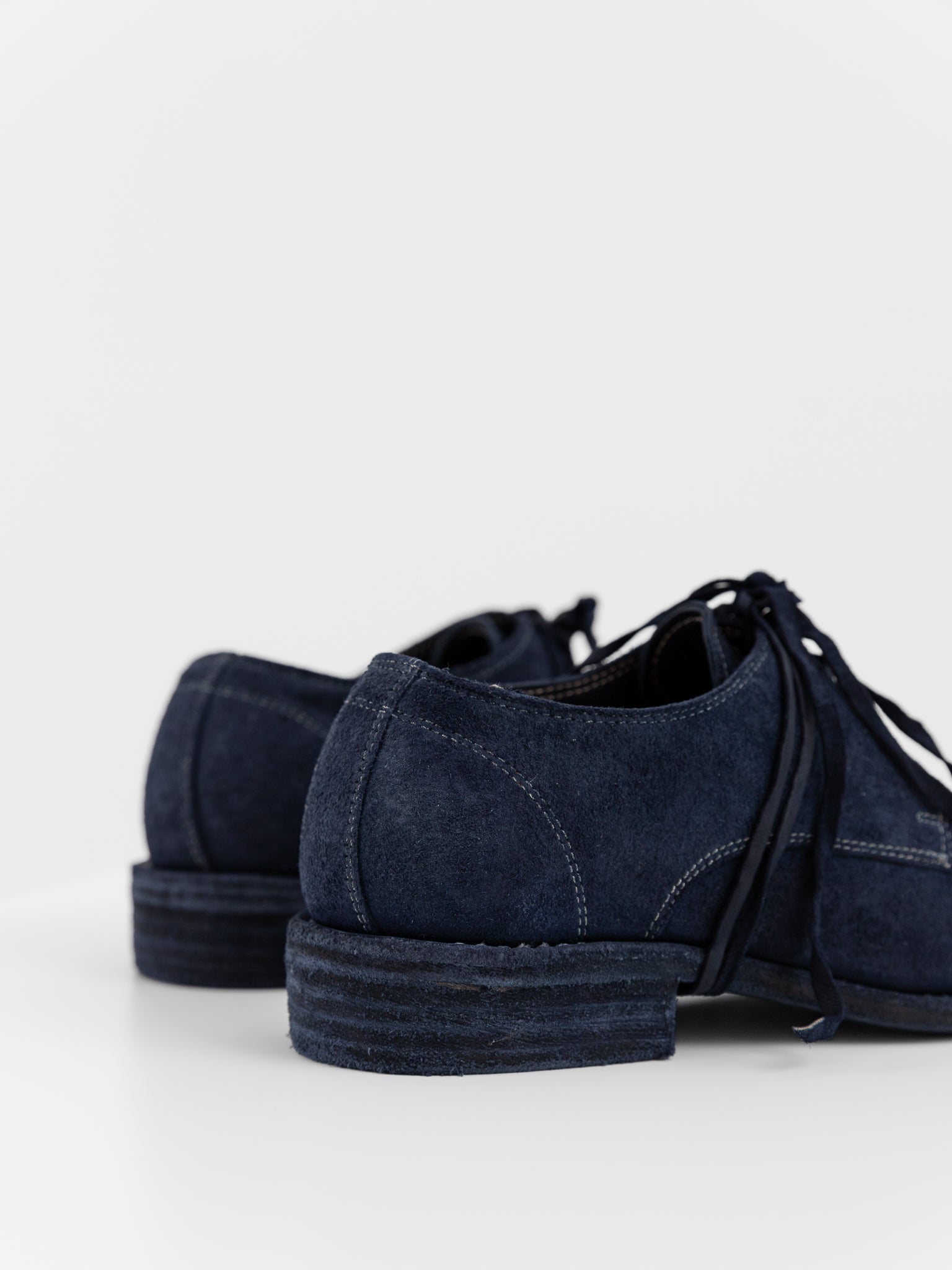 Guidi Classic Derby 992 in in Navy - GUIDI at Worthwhile - shop SHOES