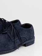 Guidi Classic Derby 992 in in Navy - GUIDI at Worthwhile - shop SHOES
