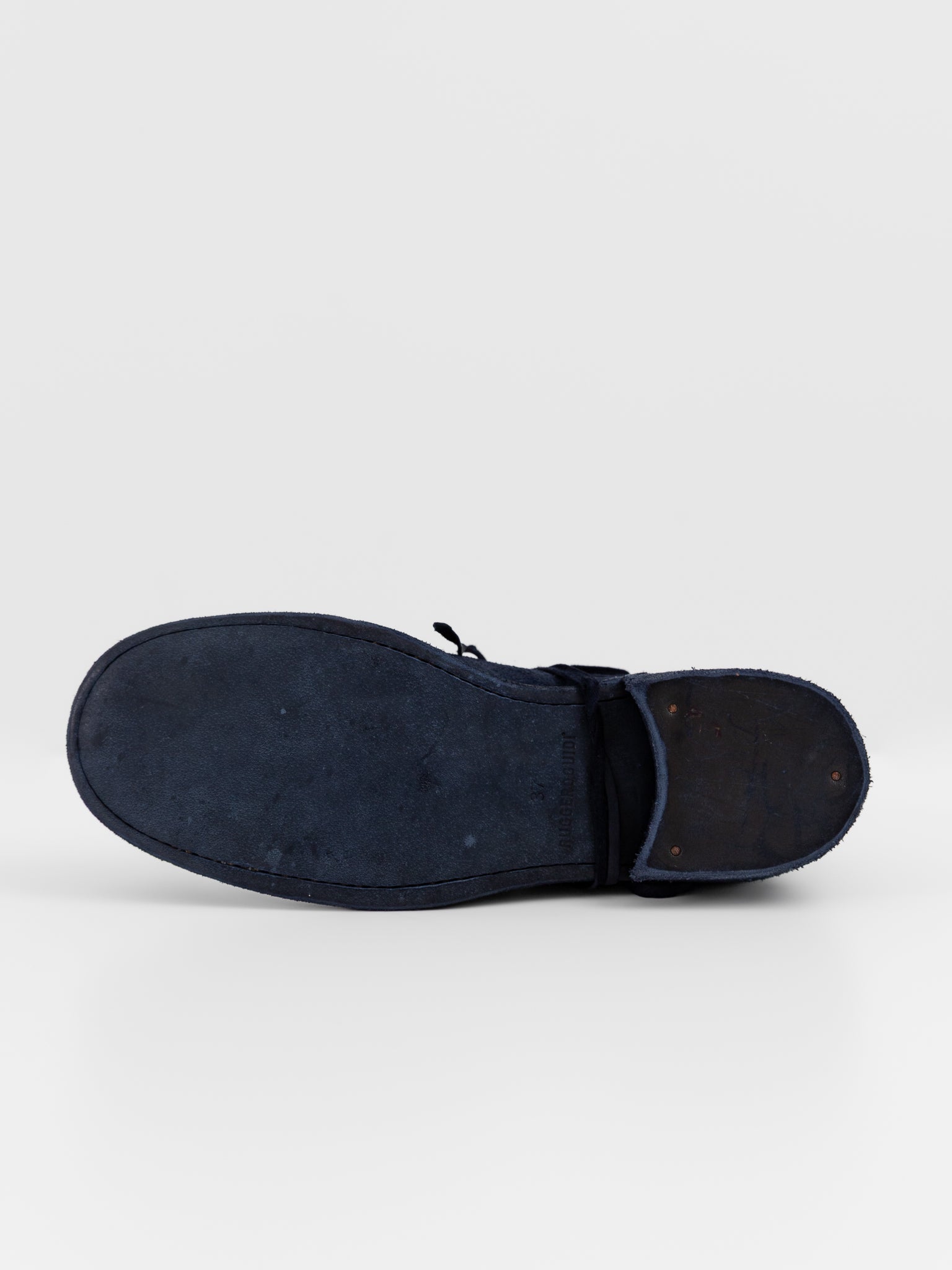 Guidi Classic Derby 992 in in Navy - GUIDI at Worthwhile - shop SHOES