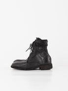 Guidi Front Tie/Back Zip Boot 995BZ, Black - Worthwhile