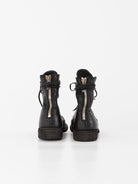 Guidi Front Tie/Back Zip Boot 995BZ, Black - Worthwhile