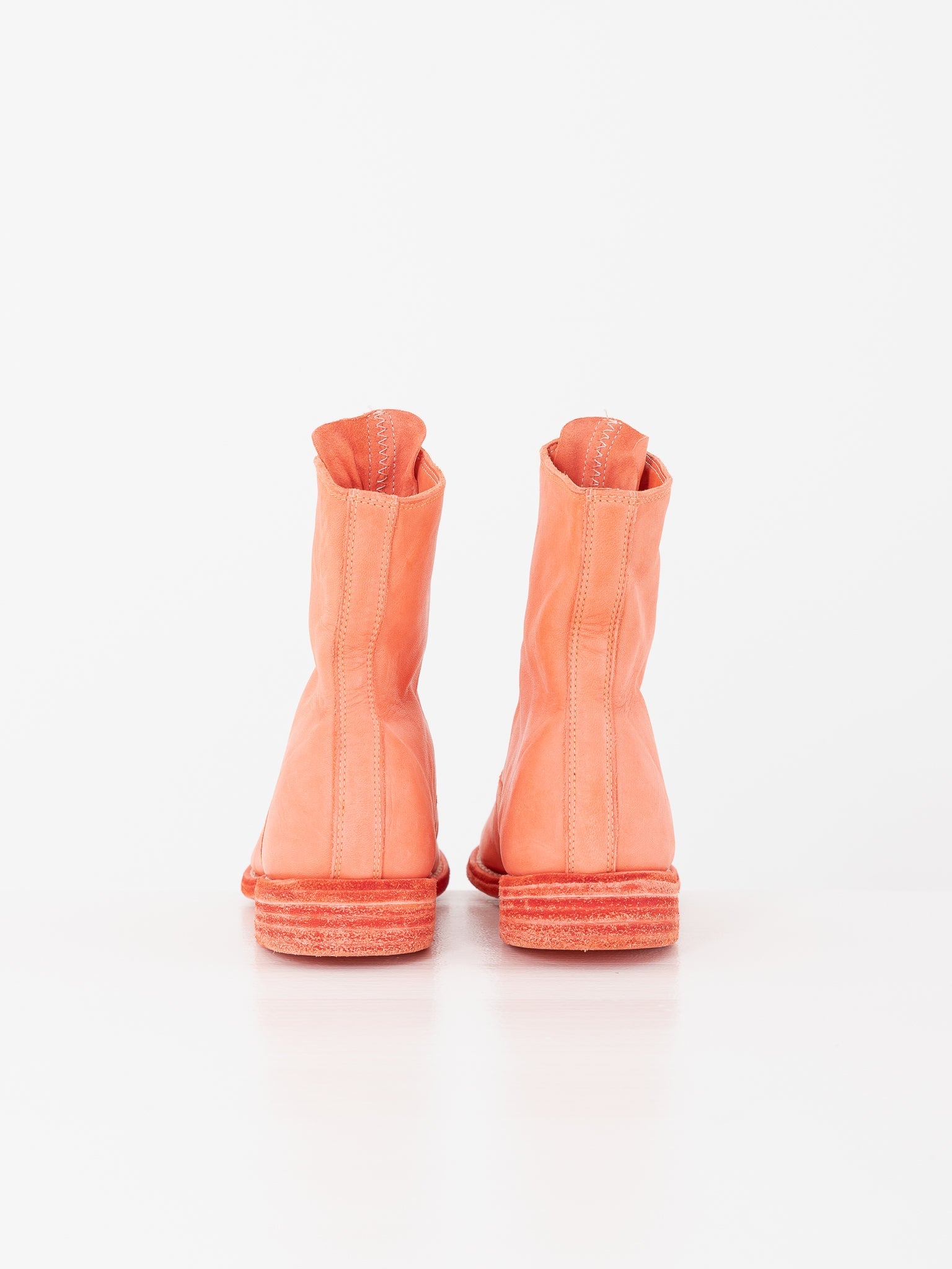 Guidi Front Zip Boot 210, Coral - Worthwhile