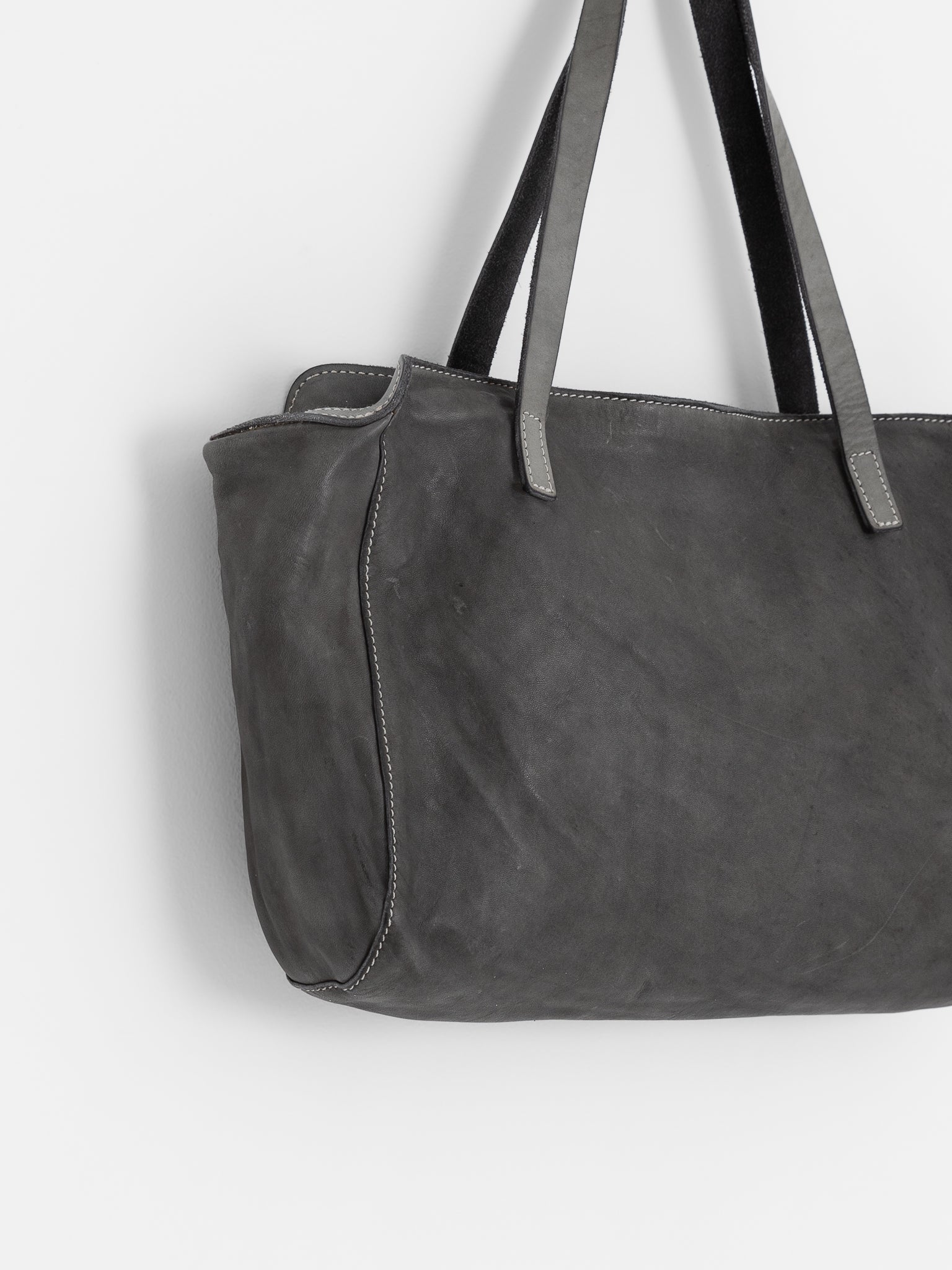 Guidi Handle Bag RT01 in Dark Grey - GUIDI at Worthwhile - shop BAG