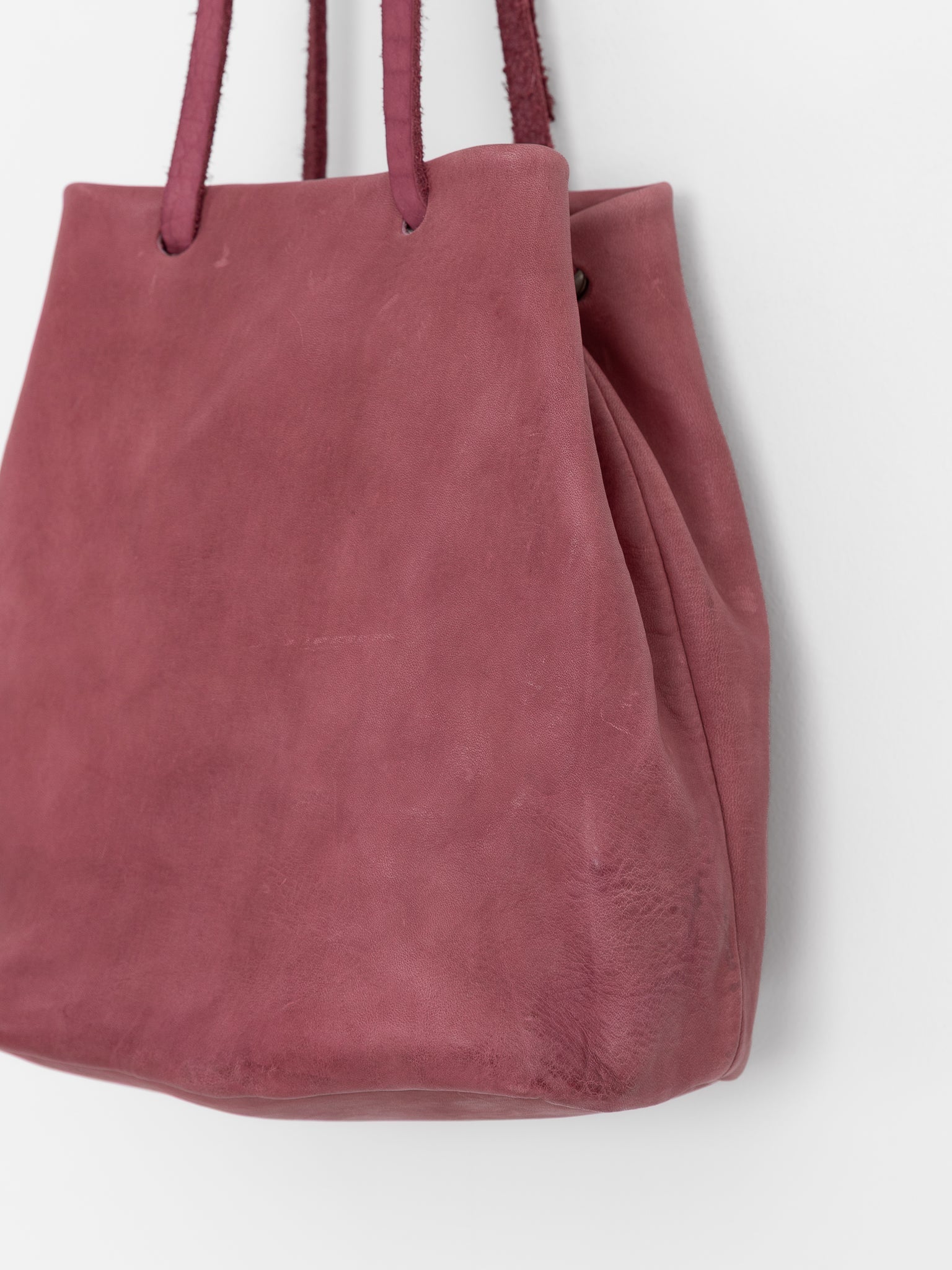 Guidi Small Bucket Bag BK3 in Dusty Pink - GUIDI at Worthwhile - shop BAG
