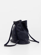 Guidi Small Bucket Bag BK3 in Navy - GUIDI at Worthwhile - shop BAG