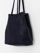 Guidi Small Bucket Bag BK3 in Navy - GUIDI at Worthwhile - shop BAG