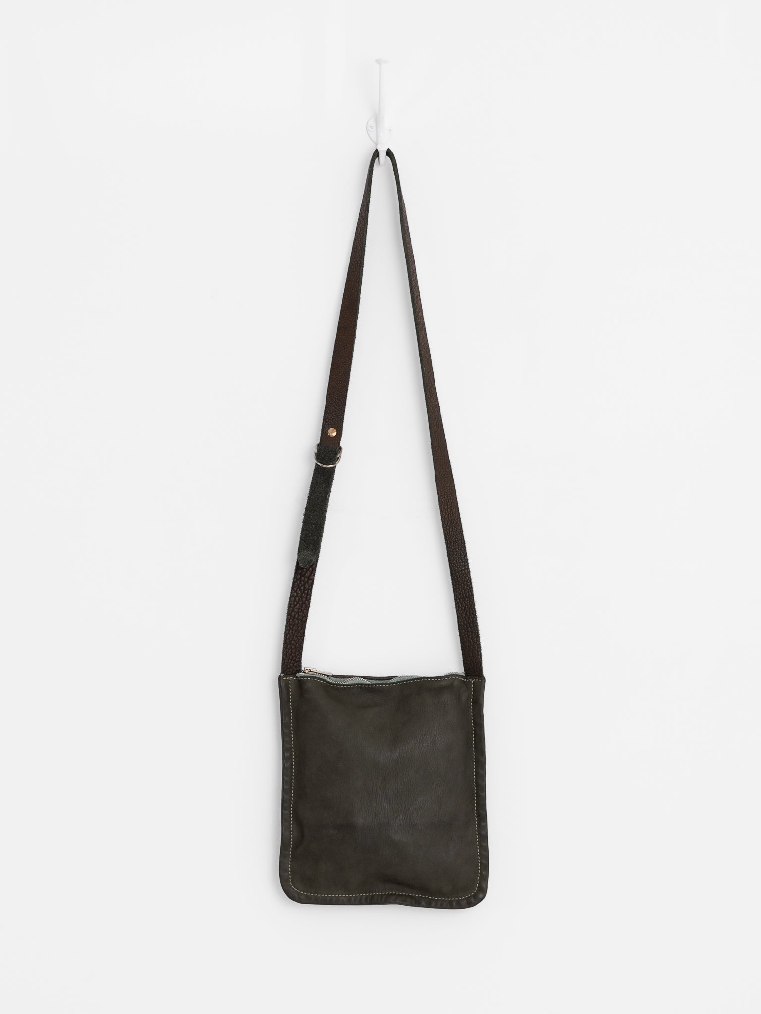 Guidi Small Crossbody Bag W4 in Army Green - GUIDI at Worthwhile - shop BAG