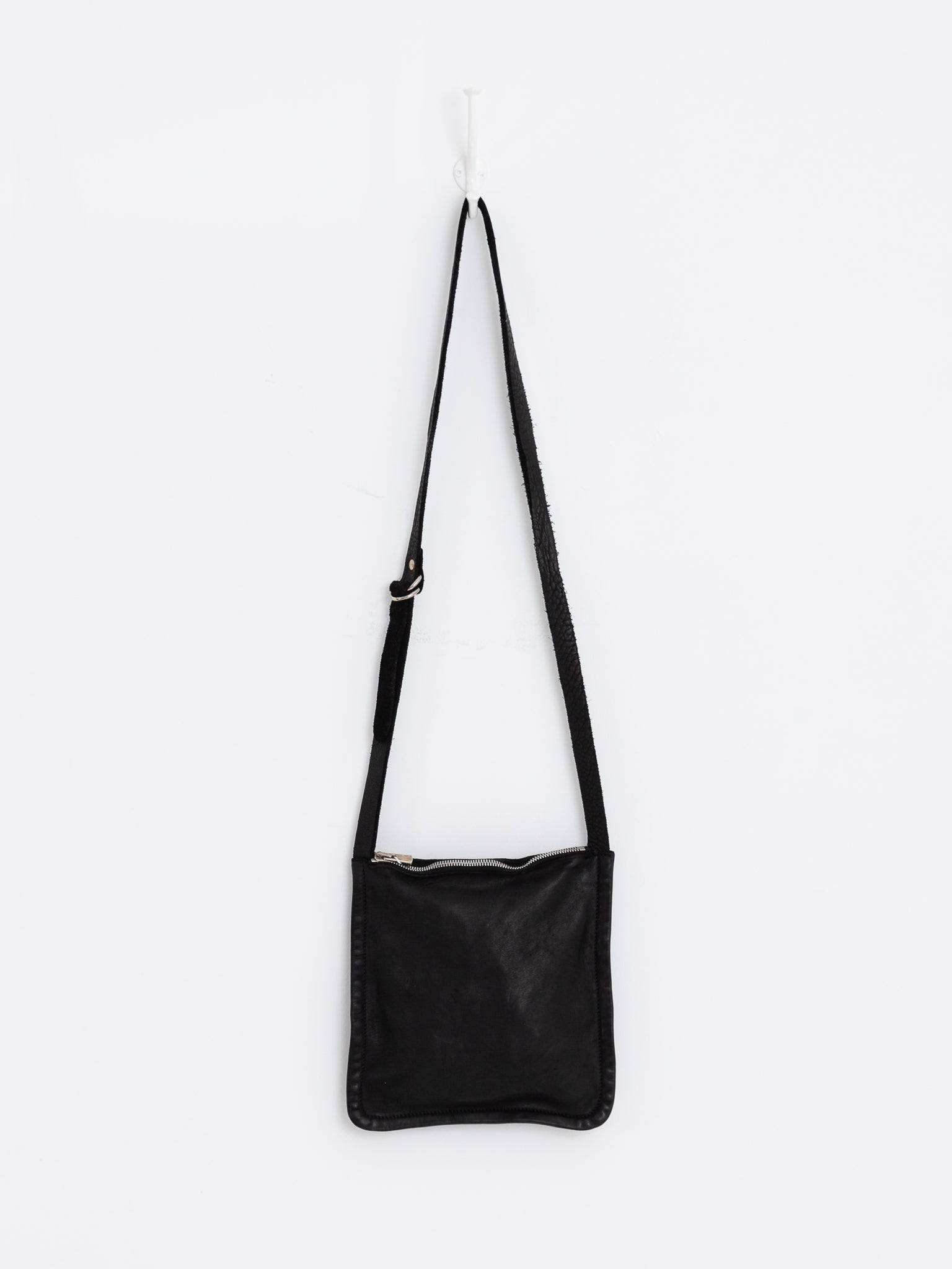 Guidi Small Crossbody Bag W4 in Black - GUIDI at Worthwhile - shop BAG