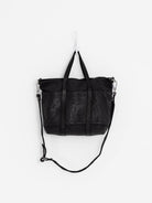 Guidi Small Tote Bag SH6 in Black - GUIDI at Worthwhile - shop BAG