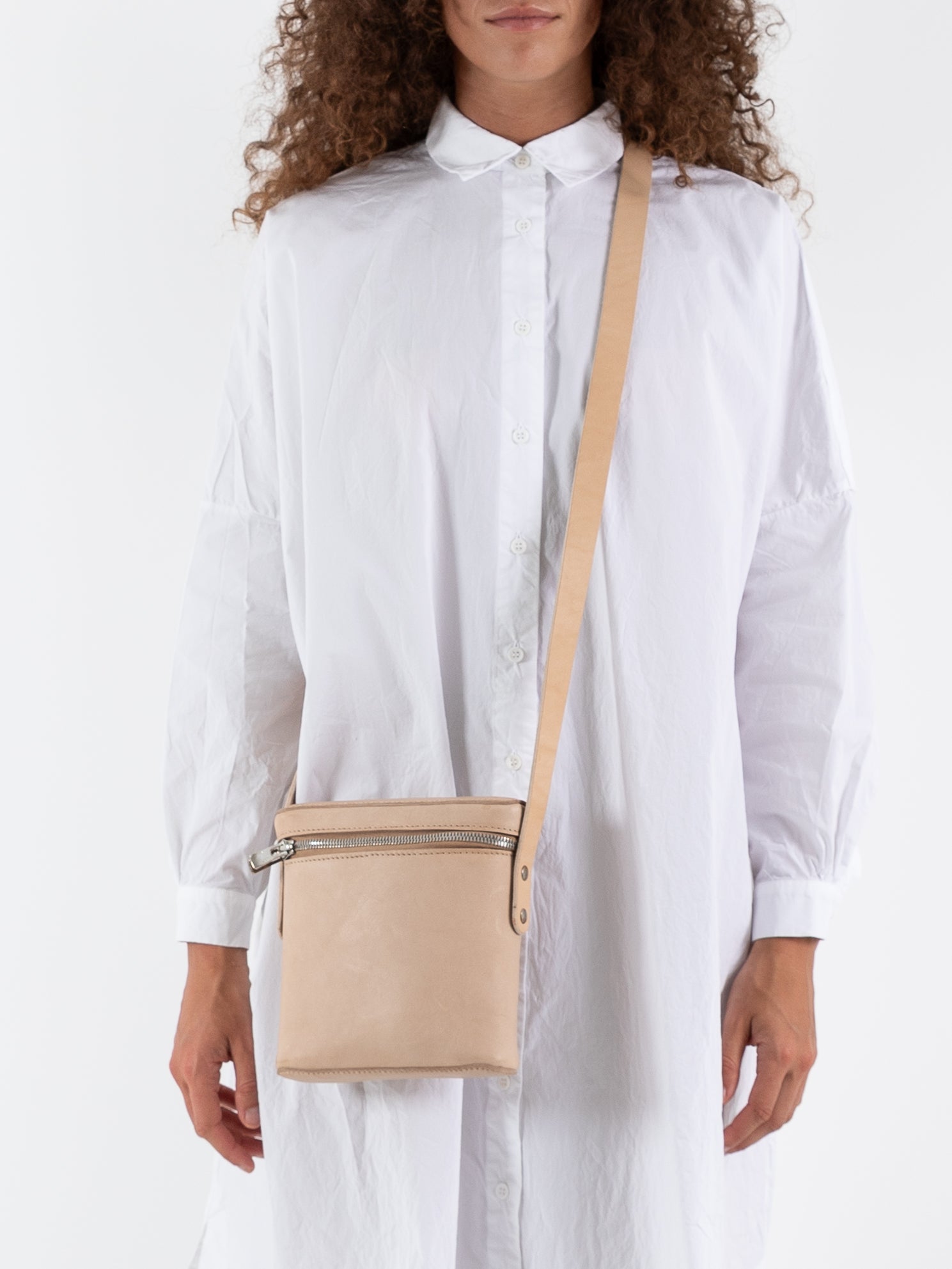 Guidi Zipped Bag C3 in Tan - GUIDI at Worthwhile - shop BAG