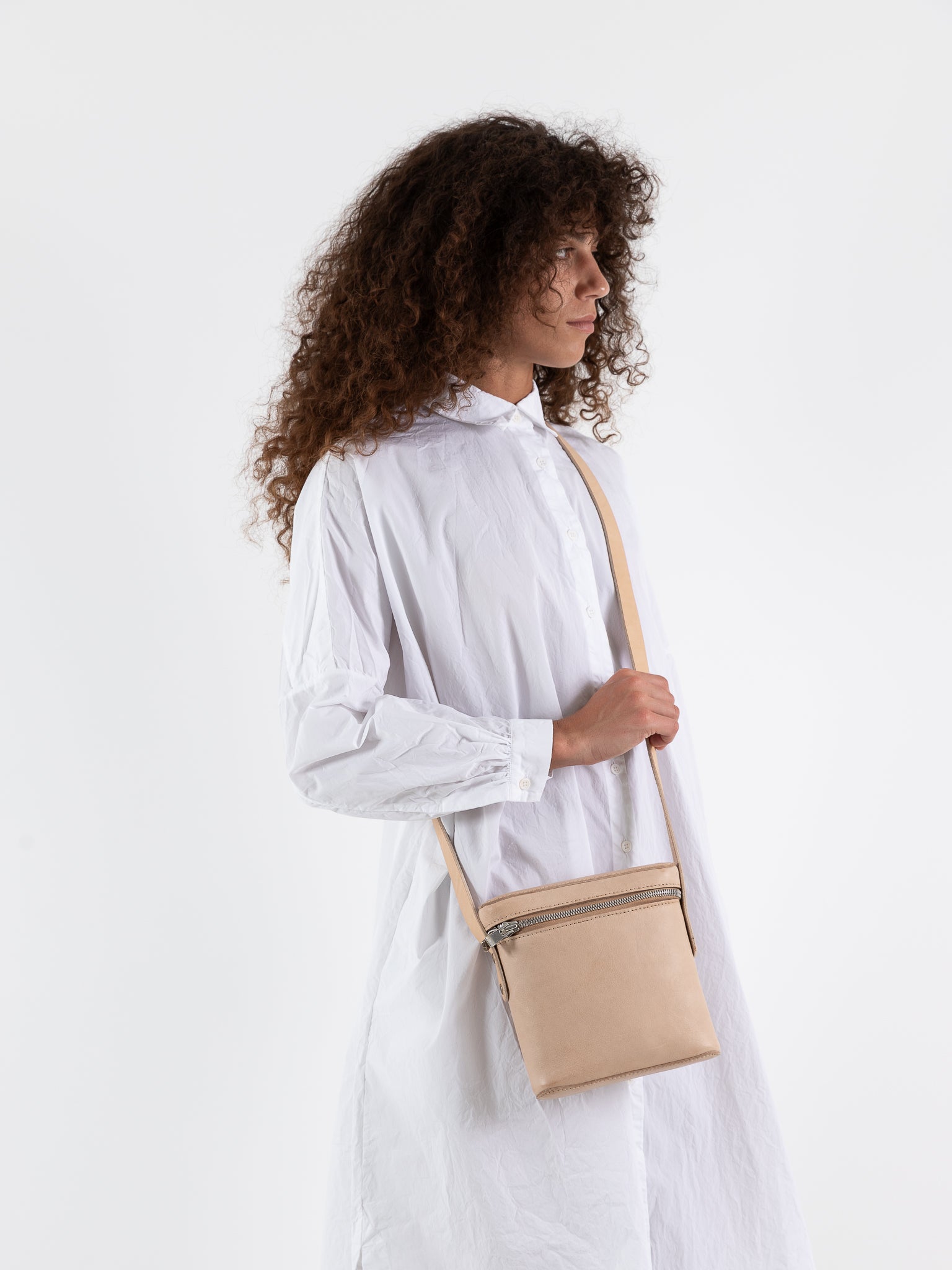 Guidi Zipped Bag C3 in Tan - GUIDI at Worthwhile - shop BAG