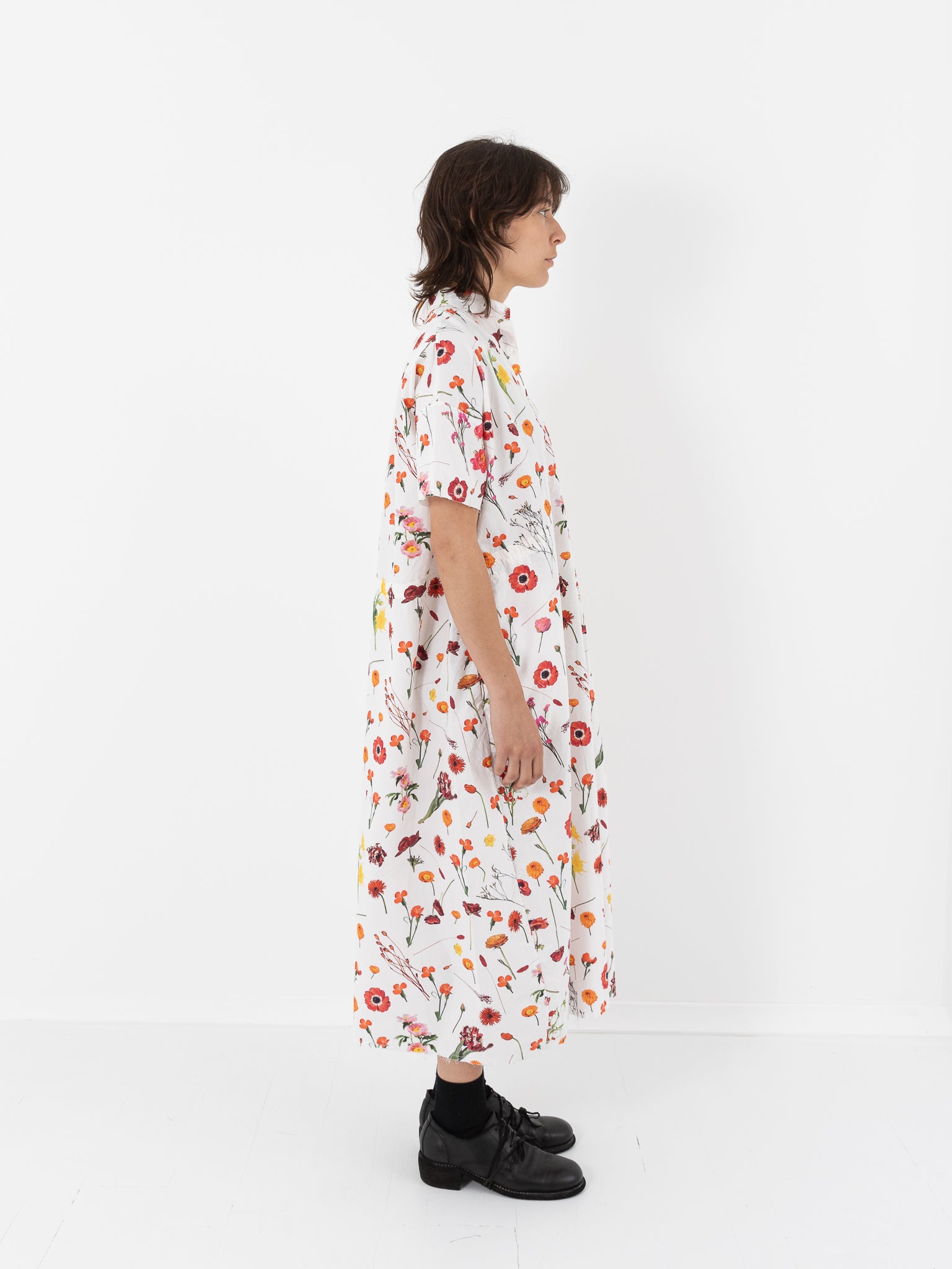 Hannoh Wessel Reana Dress, Red Flowers - Worthwhile, Inc.