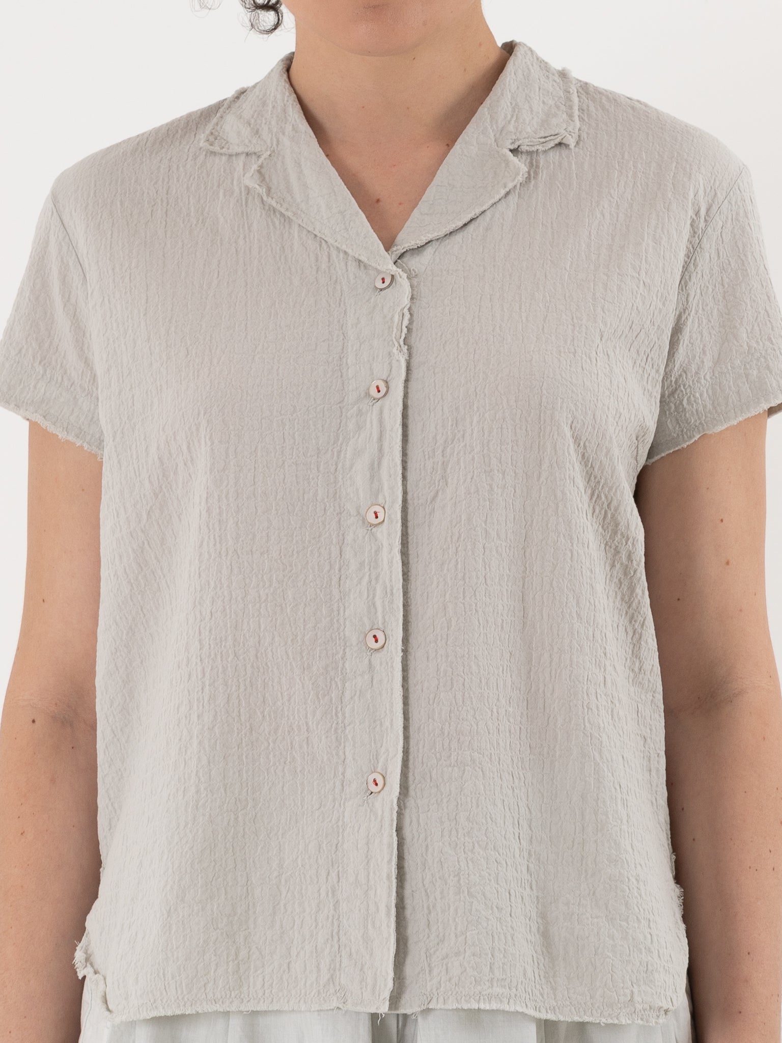 Hannoh Wessel Shirt Sharon in Pearl - HANNOH at Worthwhile - shop TOP