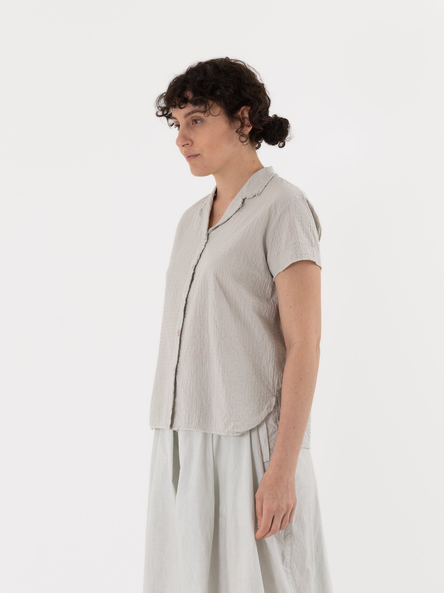 Hannoh Wessel Shirt Sharon in Pearl - HANNOH at Worthwhile - shop TOP