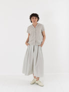 Hannoh Wessel Shirt Sharon in Pearl - HANNOH at Worthwhile - shop TOP