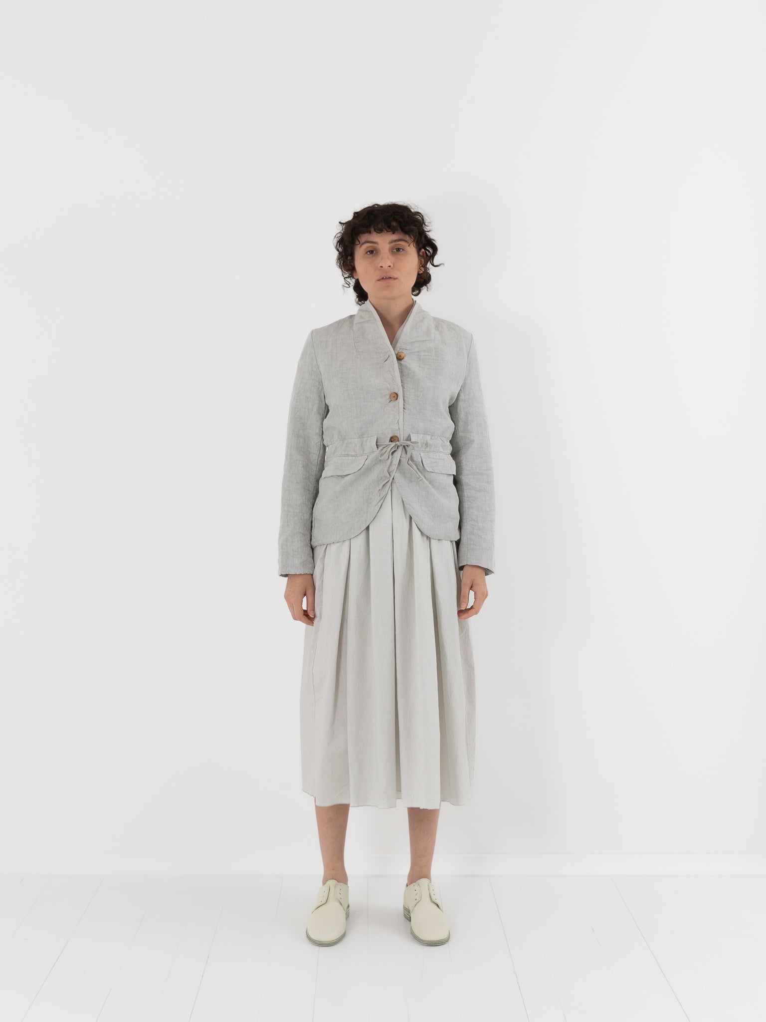 Hannoh Wessel Jacket Jamie in Pearl - HANNOH at Worthwhile - shop JACKET