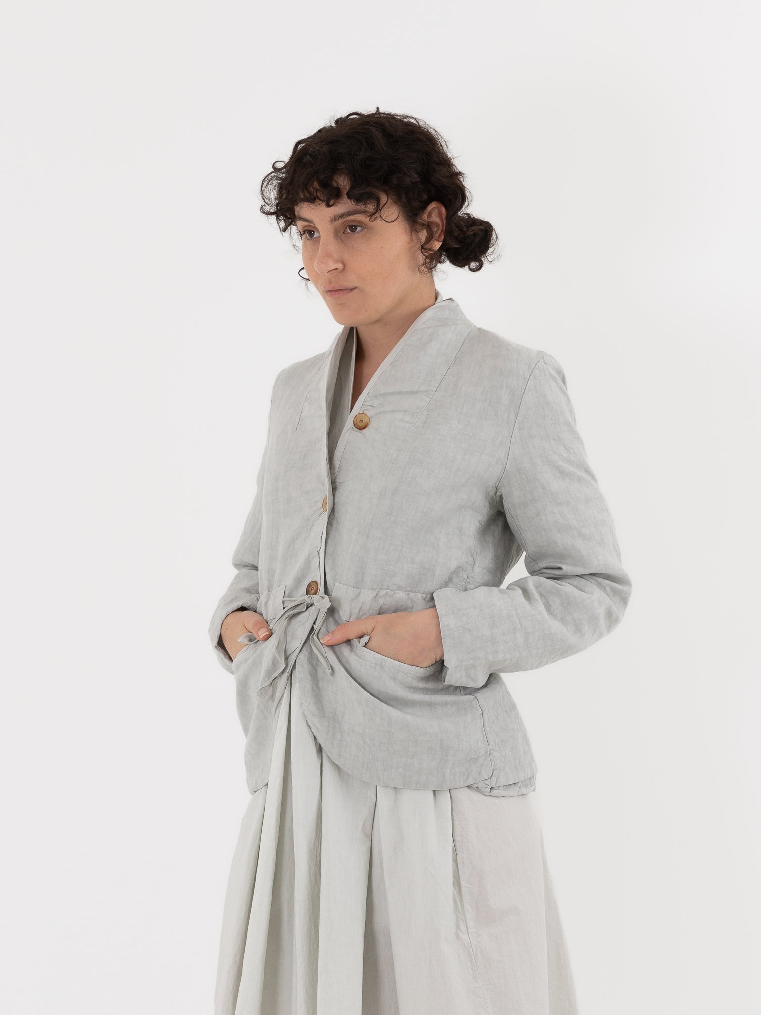 Hannoh Wessel Jacket Jamie in Pearl - HANNOH at Worthwhile - shop JACKET