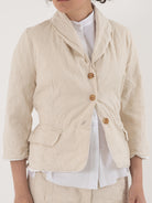 Hannoh Wessel Jacket Joy in Natural - HANNOH at Worthwhile - shop JACKET