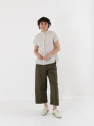 Hannoh Wessel Shirt Savannah in Old Pearl - HANNOH at Worthwhile - shop TOP