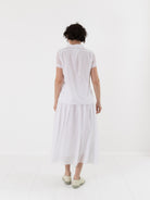 Hannoh Wessel Skirt Joyce in White - HANNOH at Worthwhile - shop SKIRT