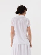 Hannoh Wessel Shirt Sydney in White - HANNOH at Worthwhile - shop TOP