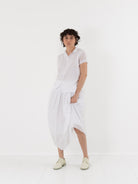 Hannoh Wessel Skirt Joyce in White - HANNOH at Worthwhile - shop SKIRT