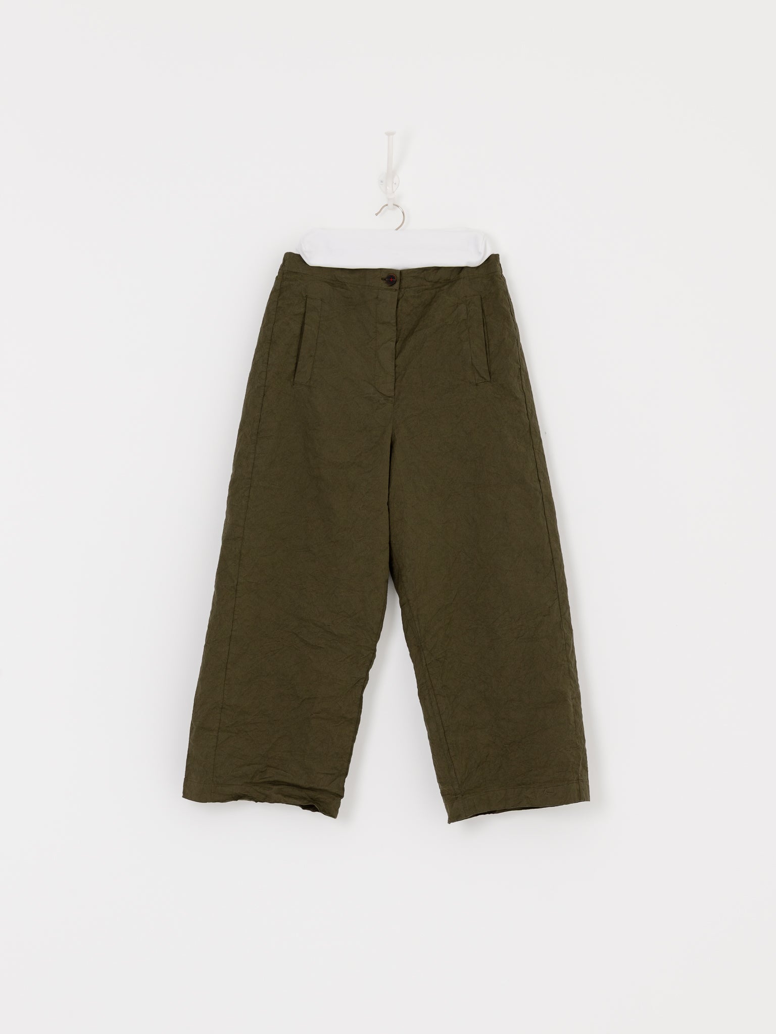 Hannoh Wessel Pants Paulette in Military - HANNOH at Worthwhile - shop PANT