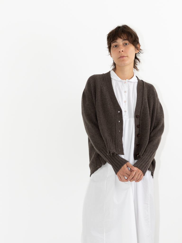 Hannoh Wessel Kyra Cardigan, Brown - Worthwhile