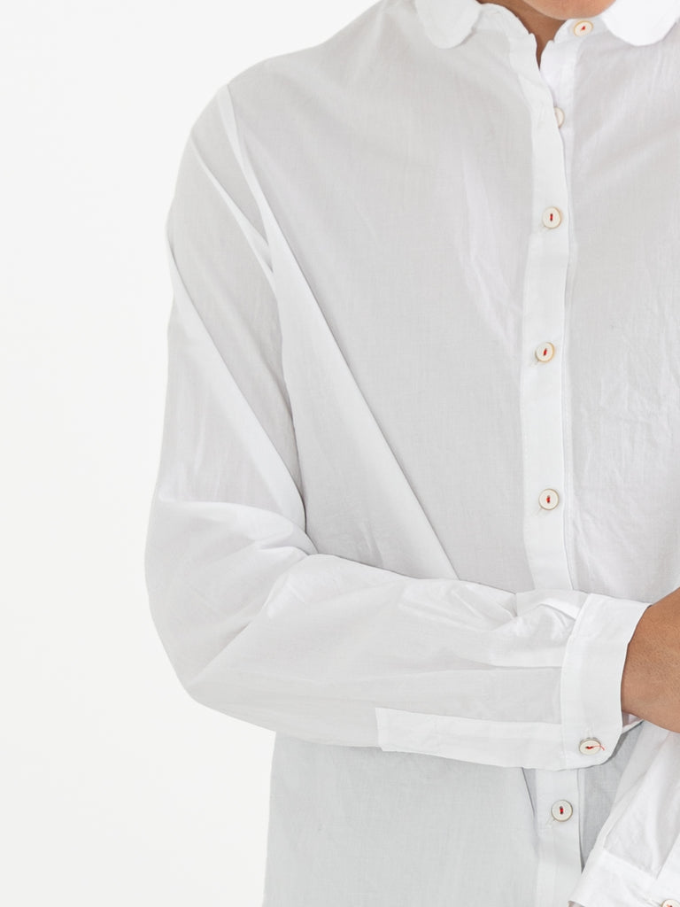 Hannoh Wessel Chinzia Shirt, White - Worthwhile