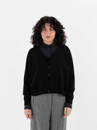 Hannoh Wessel Cardigan Kamilla in Black - HANNOH at Worthwhile - shop CARDIGAN