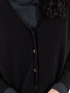 Hannoh Wessel Cardigan Kamilla in Black - HANNOH at Worthwhile - shop CARDIGAN
