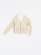 Hannoh Wessel Cardigan Kamilla in Natural - HANNOH at Worthwhile - shop CARDIGAN