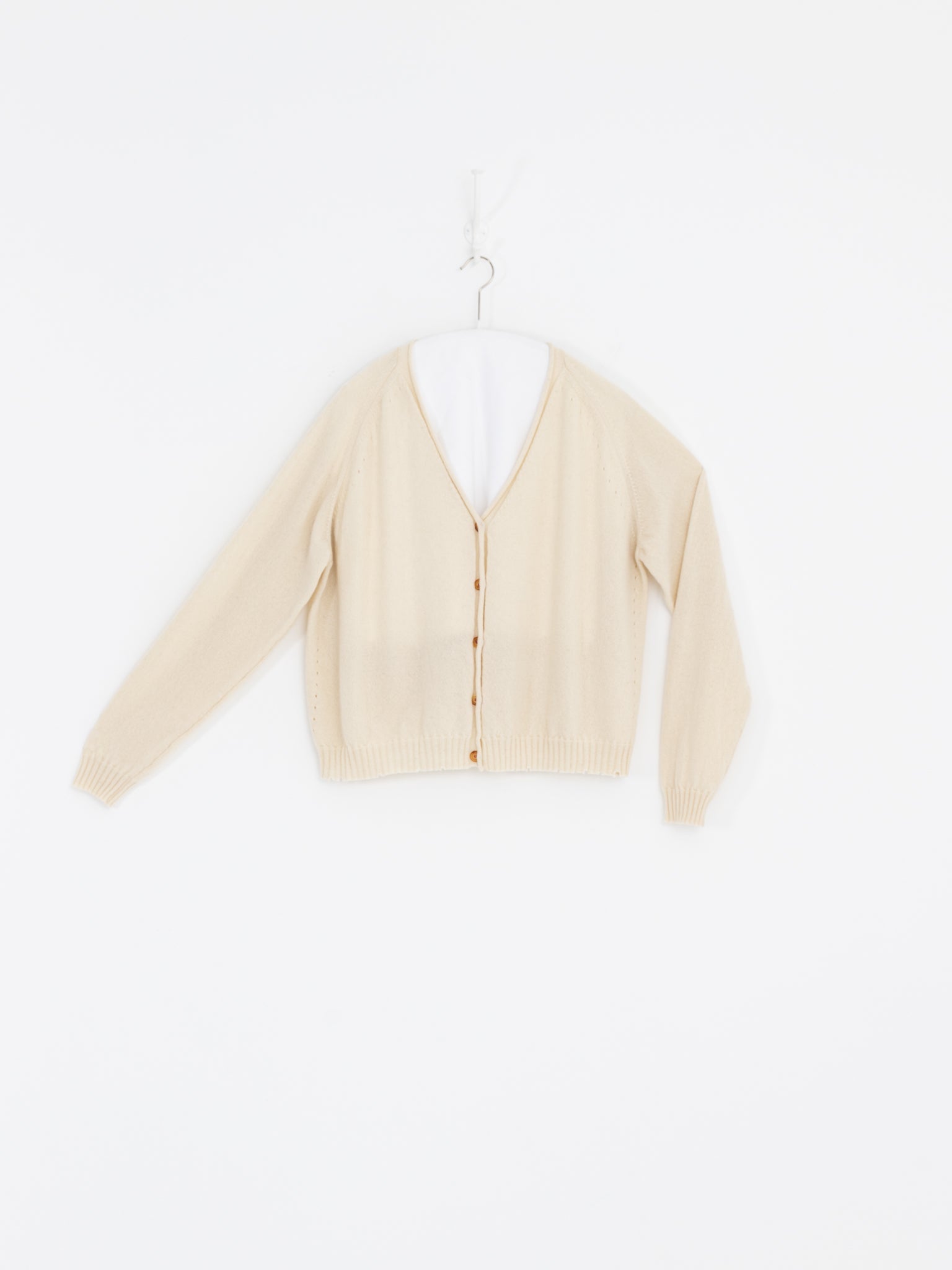Hannoh Wessel Cardigan Kamilla in Natural - HANNOH at Worthwhile - shop CARDIGAN