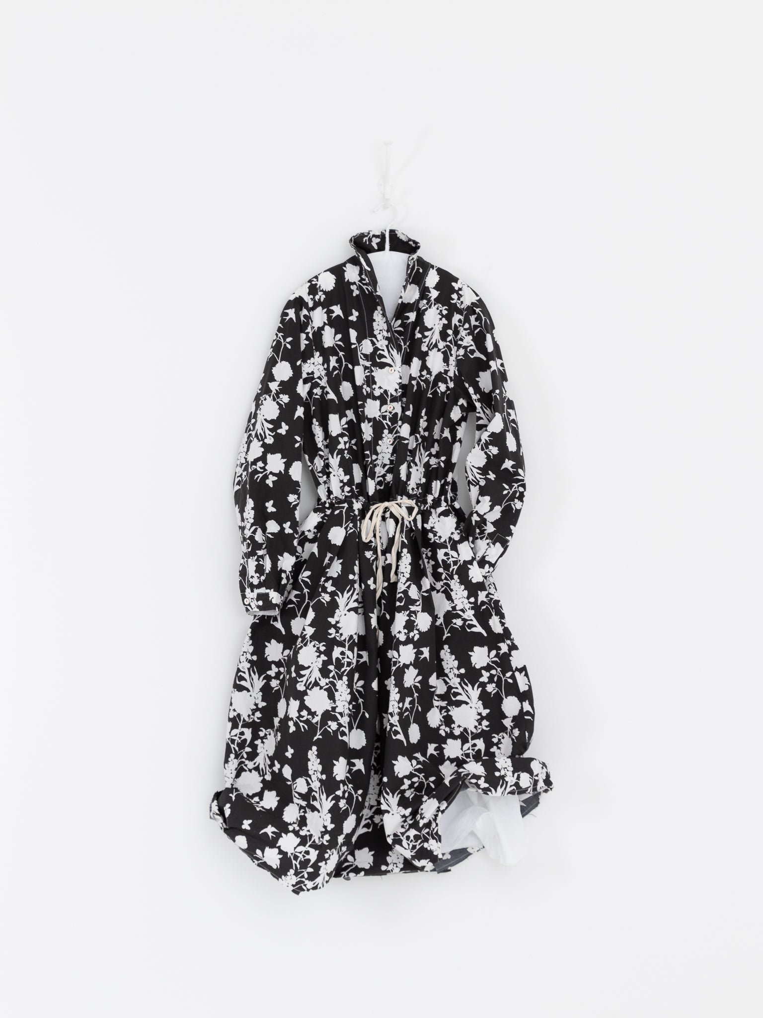 Hannoh Wessel Dress Ronya in Black Flower - HANNOH at Worthwhile - shop DRESS