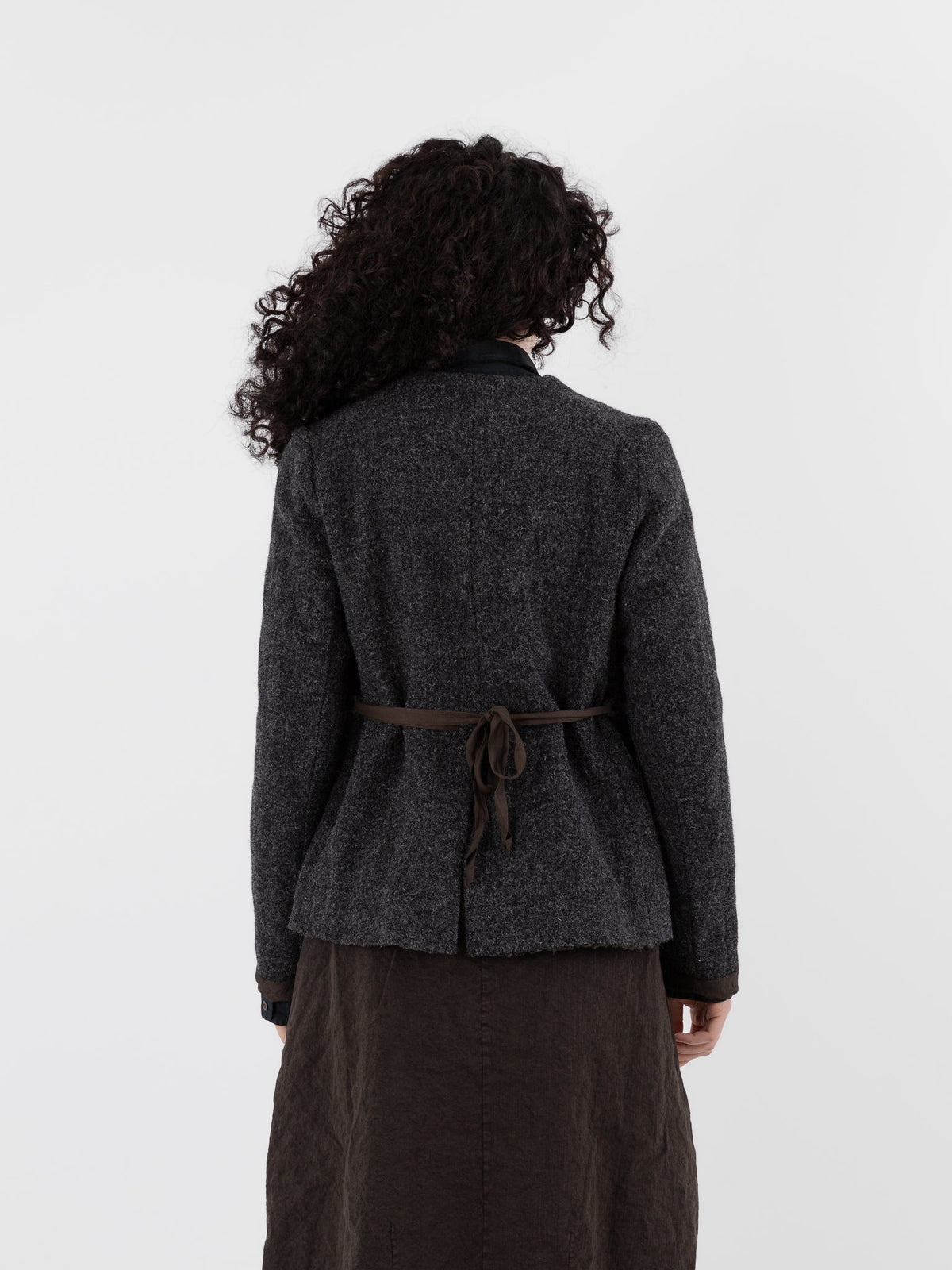 Hannoh Wessel Jacket Victoria in Charcoal - HANNOH at Worthwhile - shop JACKET