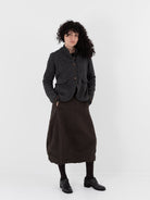 Hannoh Wessel Jacket Victoria in Charcoal - HANNOH at Worthwhile - shop JACKET