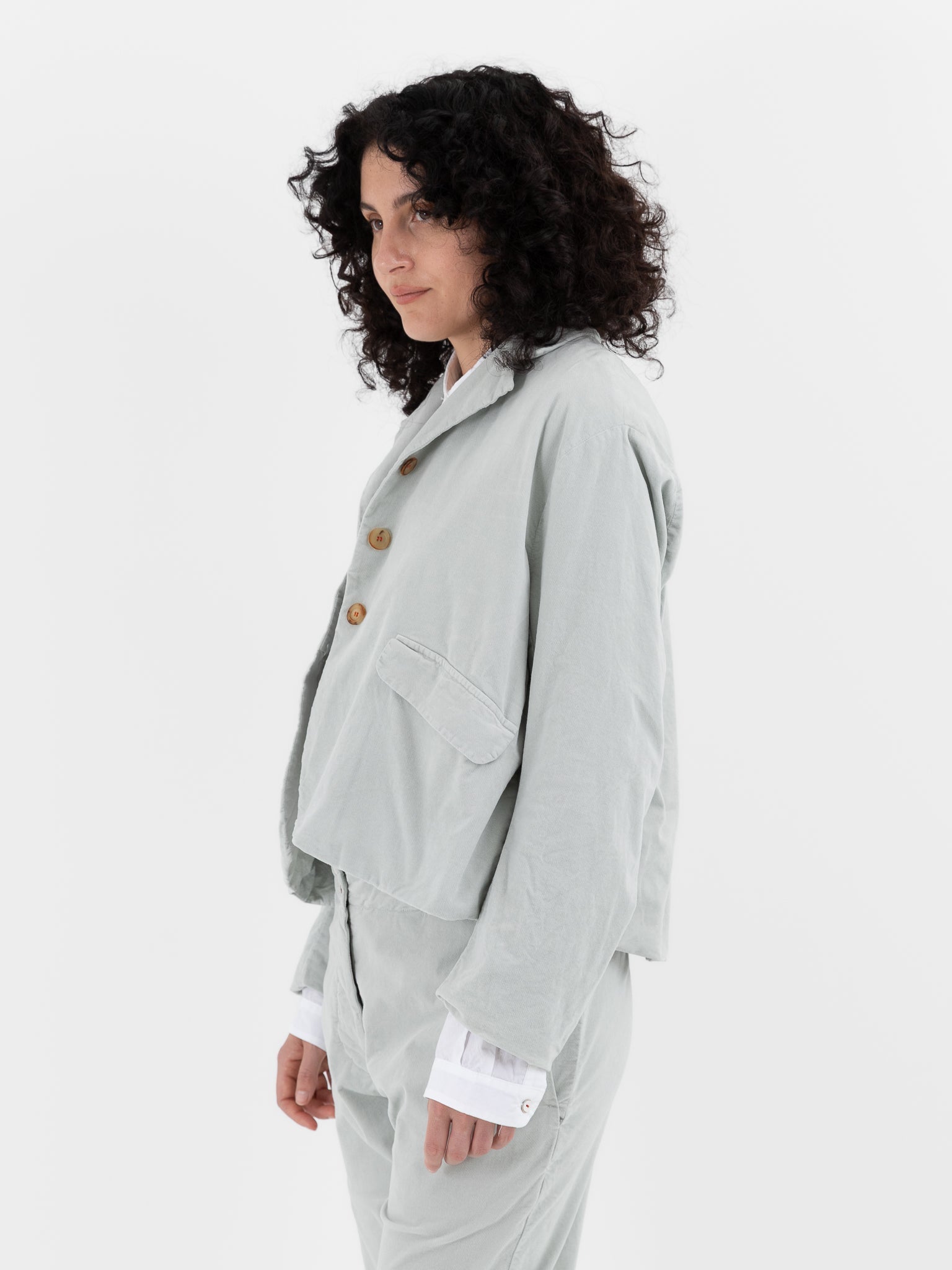 Hannoh Wessel Jacket Viera in Pearl - HANNOH at Worthwhile - shop JACKET