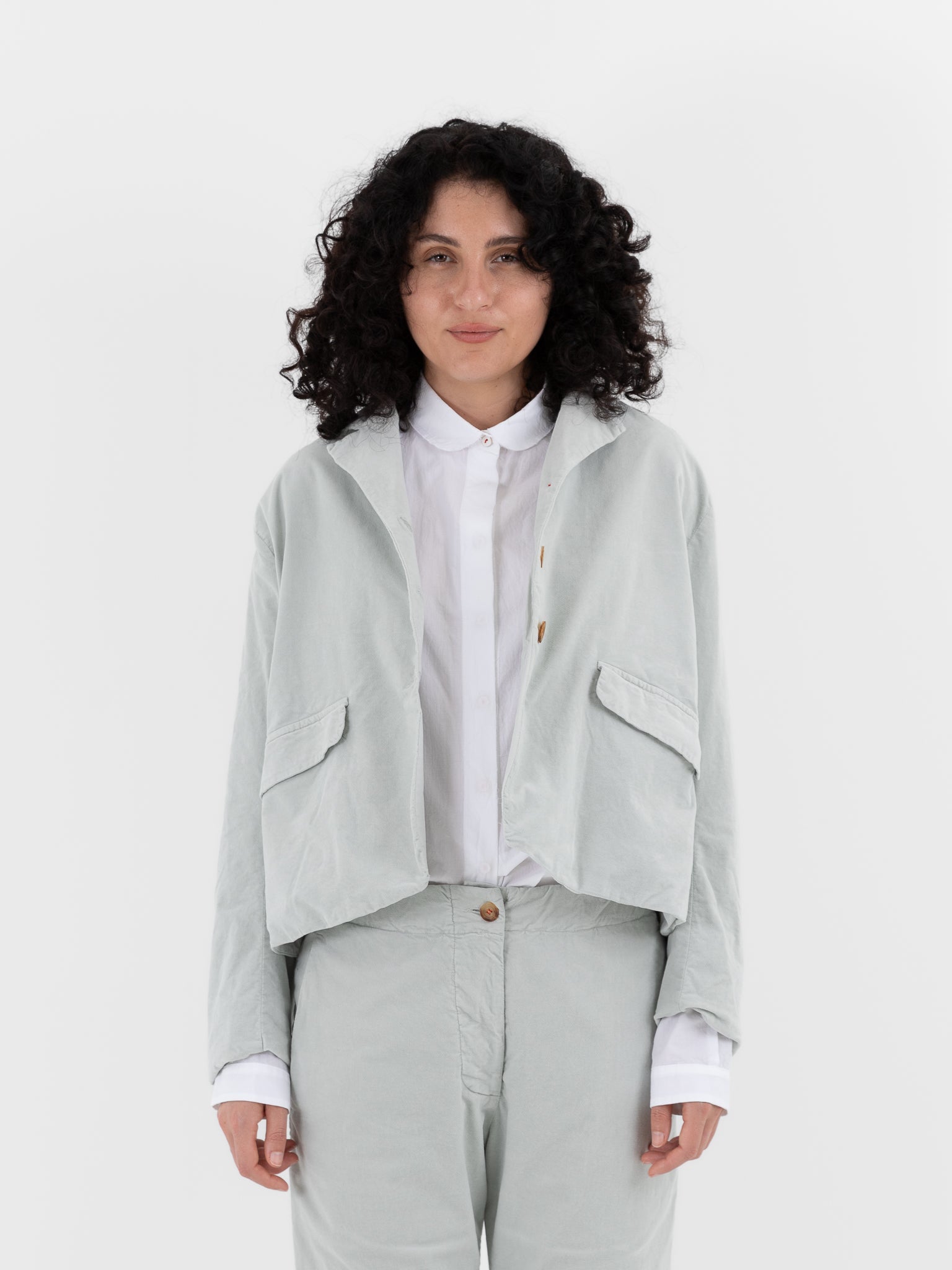 Hannoh Wessel Jacket Viera in Pearl - HANNOH at Worthwhile - shop JACKET
