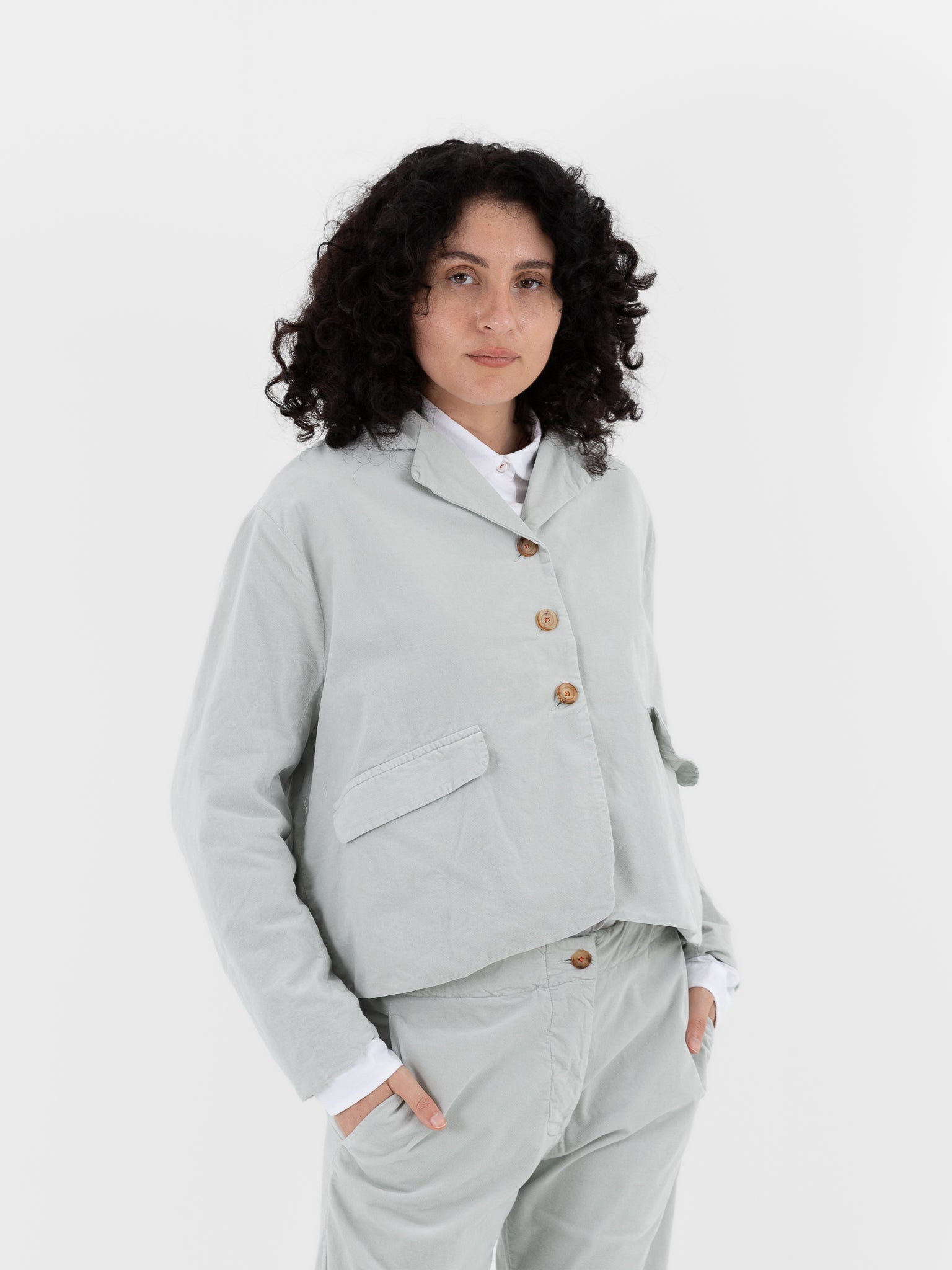 Hannoh Wessel Jacket Viera in Pearl - HANNOH at Worthwhile - shop JACKET