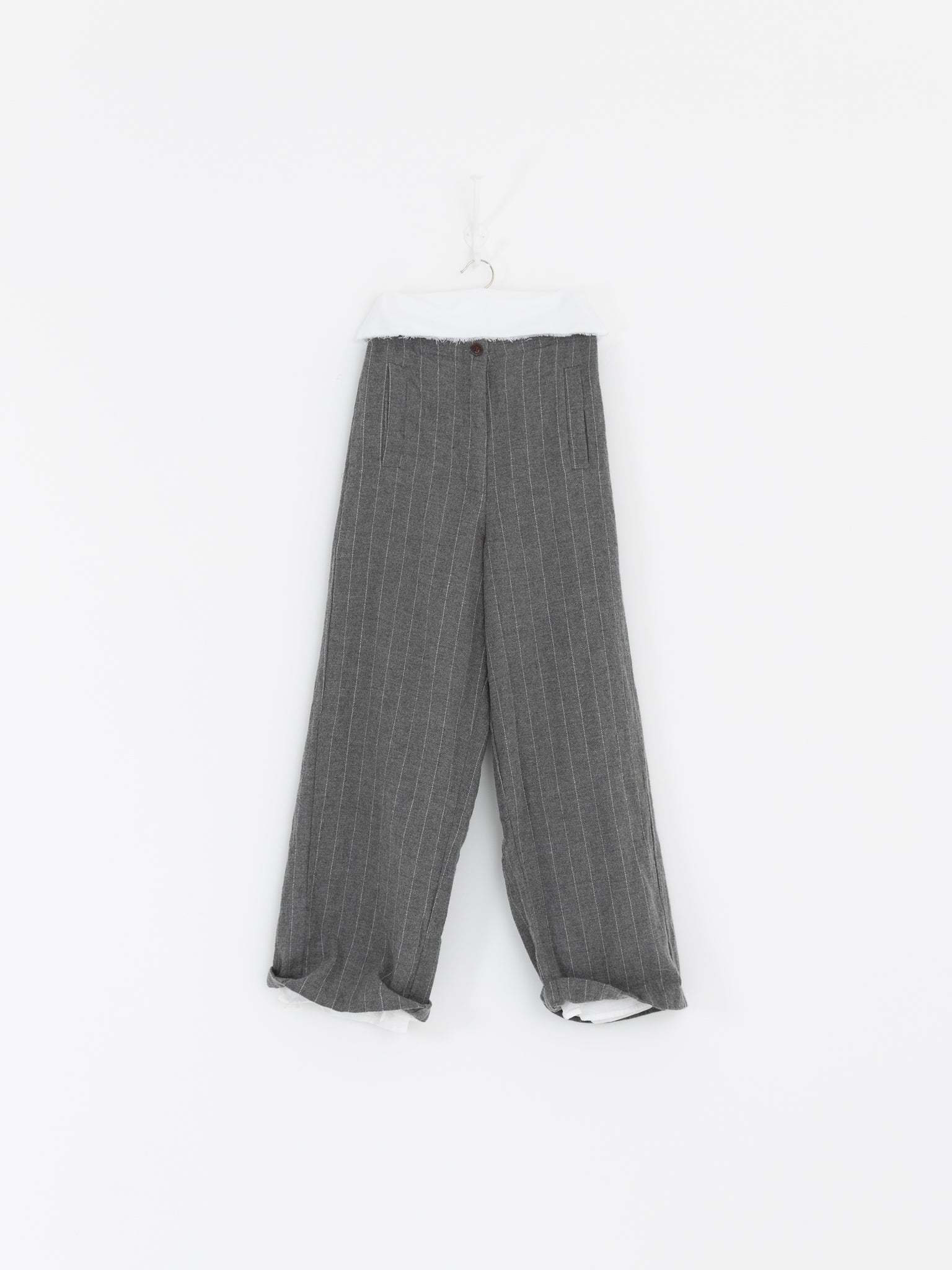 Hannoh Wessel Pants Paulette in Grey - HANNOH at Worthwhile - shop PANT