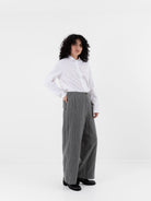 Hannoh Wessel Pants Paulette in Grey - HANNOH at Worthwhile - shop PANT