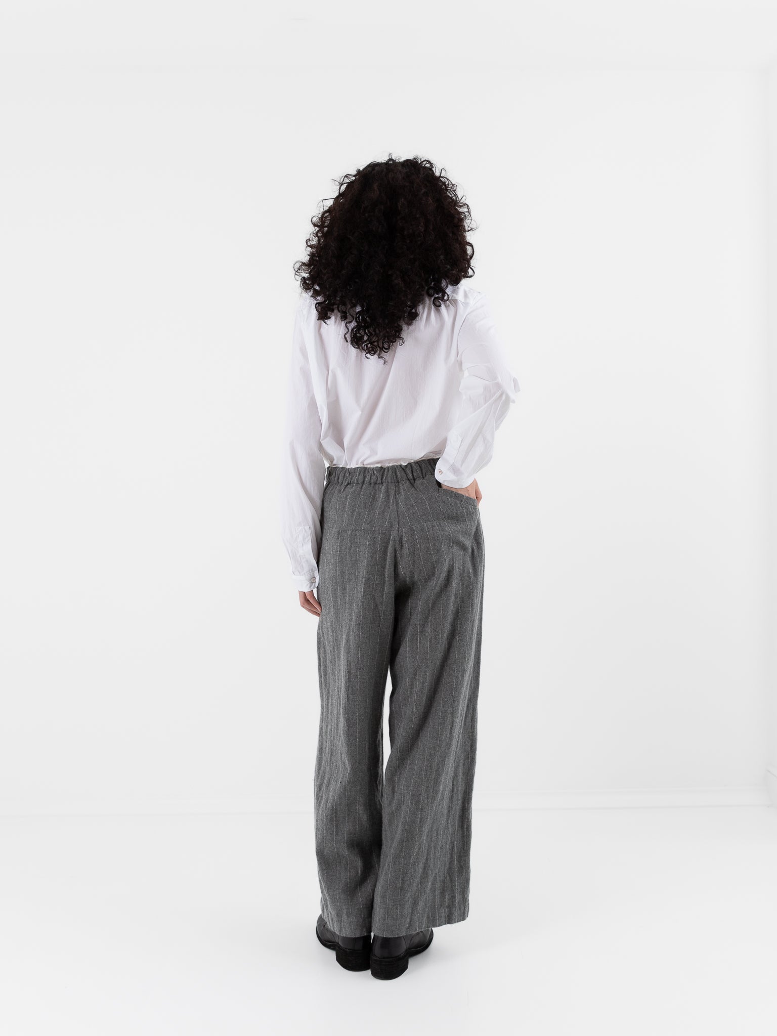 Hannoh Wessel Pants Paulette in Grey - HANNOH at Worthwhile - shop PANT