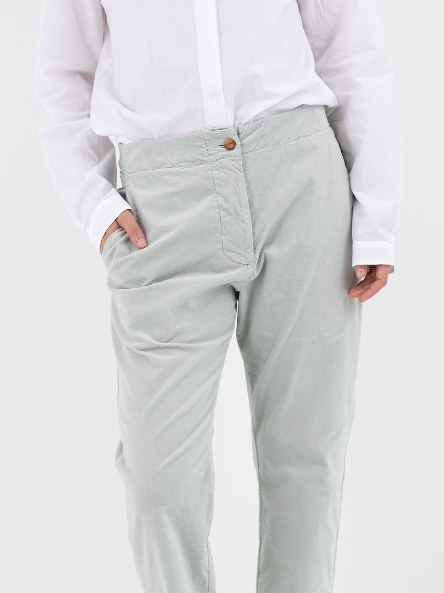 Hannoh Wessel Pants Prospera in Pearl - HANNOH at Worthwhile - shop PANT