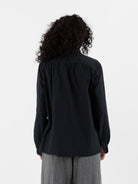 Hannoh Wessel Shirt Christina in Black - HANNOH at Worthwhile - shop TOP